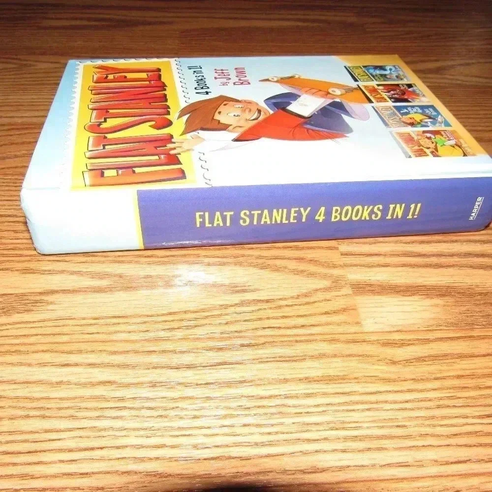 Jeff Brown FLAT STANLEY (4 books in 1)~Hardcover